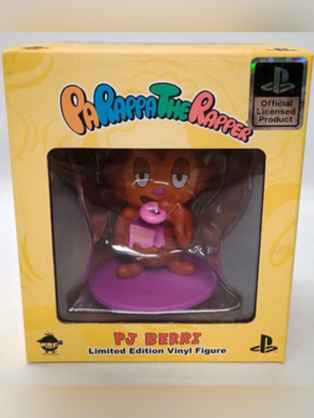 PJ Berri PaRappa The Rapper Erick Scarecrow ESC Toys Playstation Vinyl Fig NIB